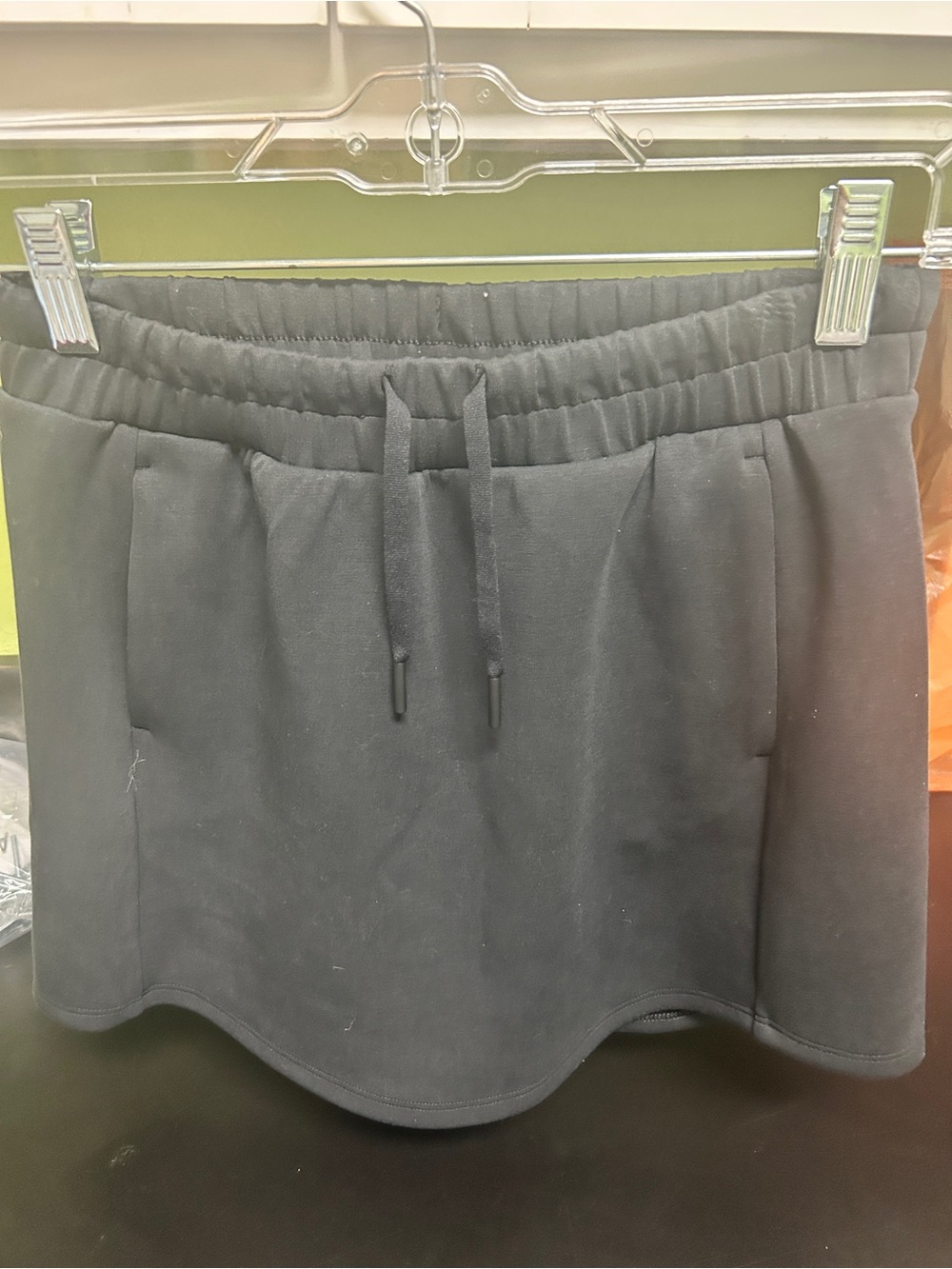 Black girls athletic skort